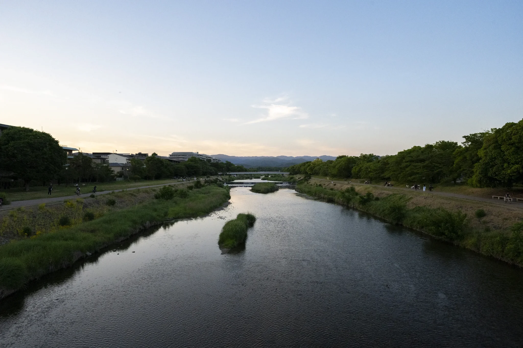 Kamo River - River - Dusk Hour