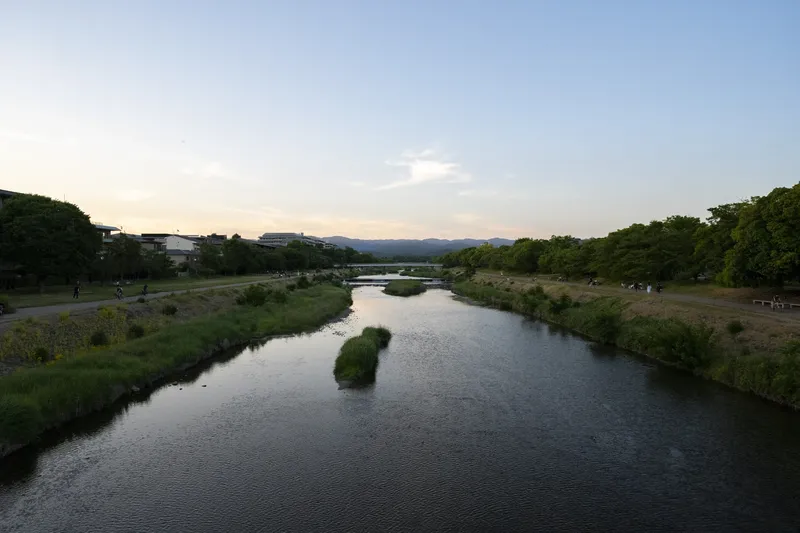 Kamo River - River - Dusk Hour